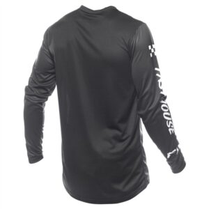 Fasthouse Carbon Force Motocross Jersey Black - Image 2