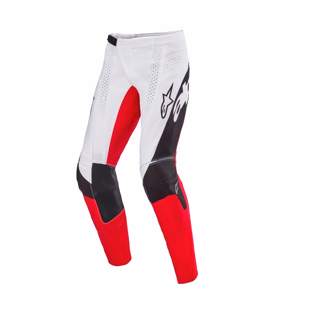 Alpinestars Techstar Deep Limited Edition Motocross Pants Black/White/High Red