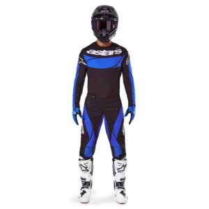 Alpinestars Techstar Dreem Motocross Jersey Black/Blue - Image 3
