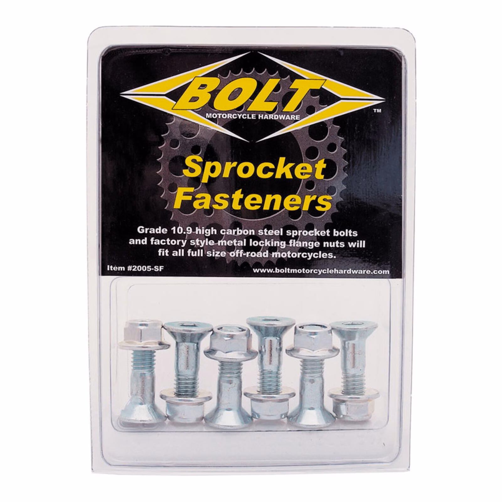 BOLT HUB-SAVERS SPROCKET BOLTS/NUTS -JAP 2008-HS S - Image 1