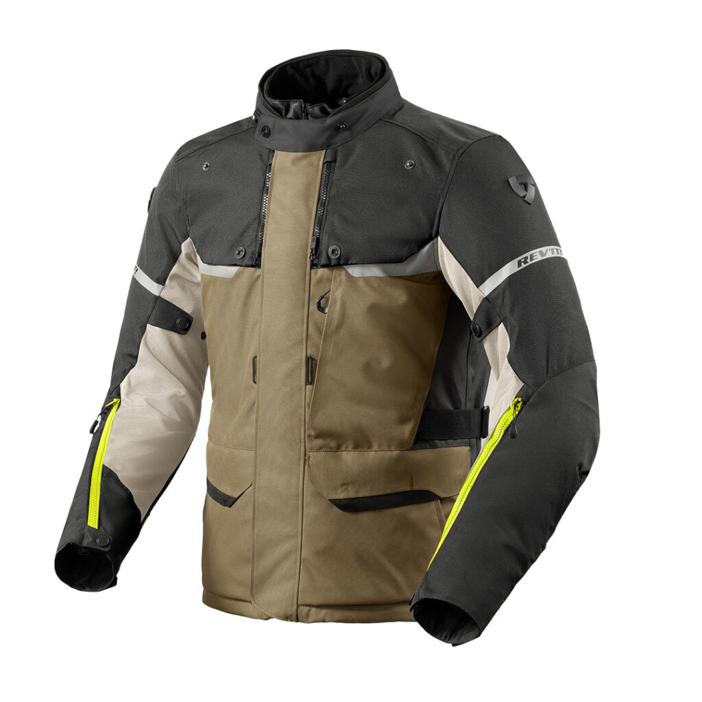 REV'IT! Outback 4 H2O Adventure Jacket Green Anthracite