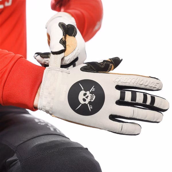 Fasthouse Speed Style Baja Motocross Glove White Sand
