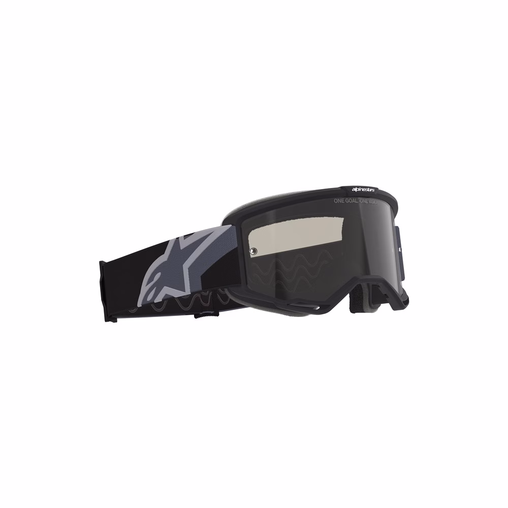Alpinestars Vision 5 Sand Goggle Black/Gray - Dark Smoke Lens