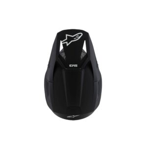 Alpinestars S-M3 Motocross Helmet Youth Solid Black Matte - Image 4