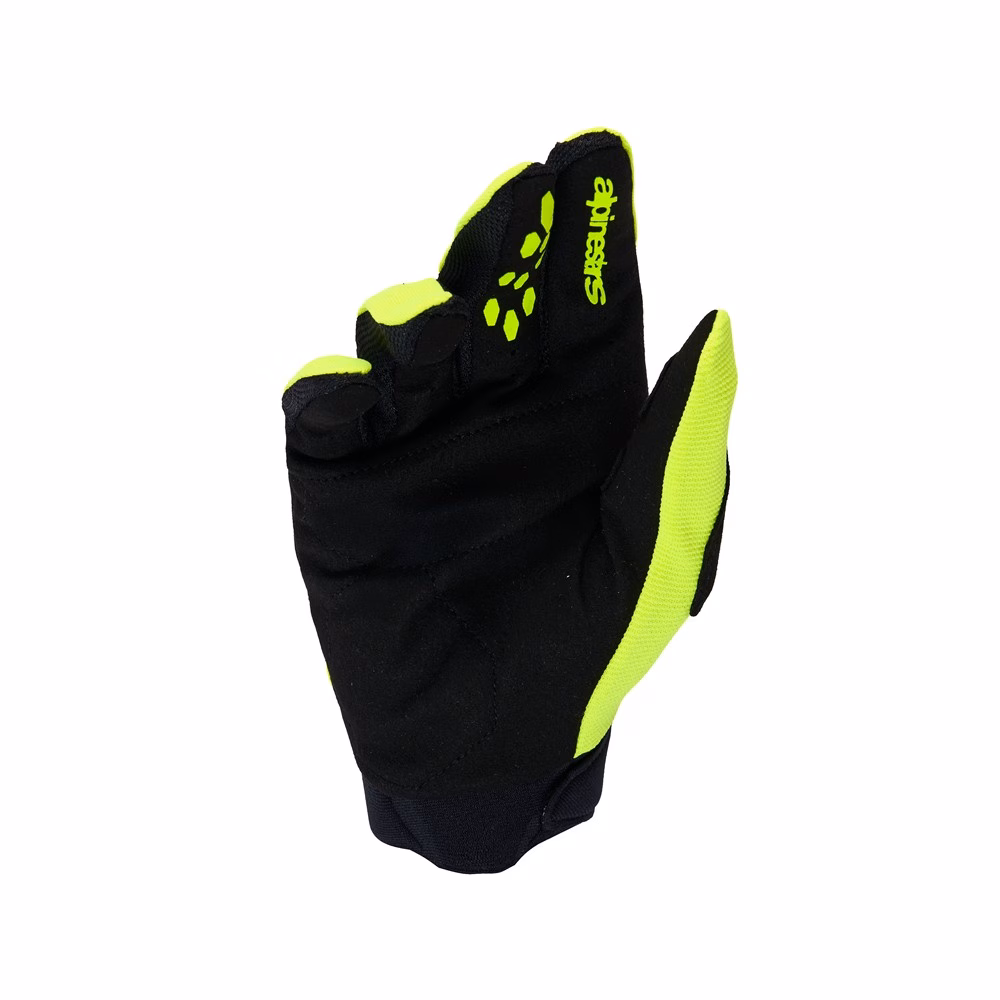 Alpinestars Full Bore Motocross Gloves Yellow Fluoro/Black