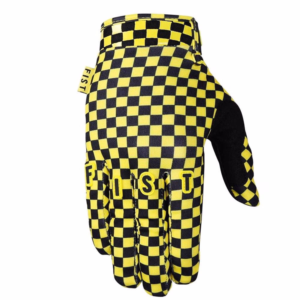Fist Yella Check Gloves