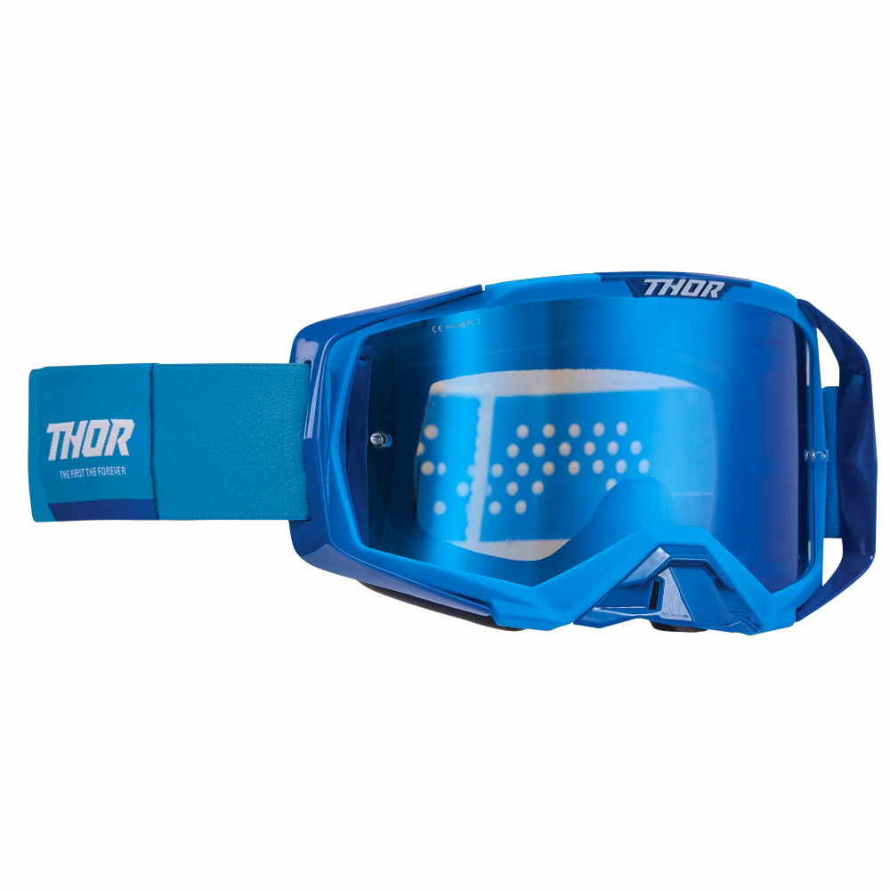 Thor Activate Motocross Goggles Blue/White