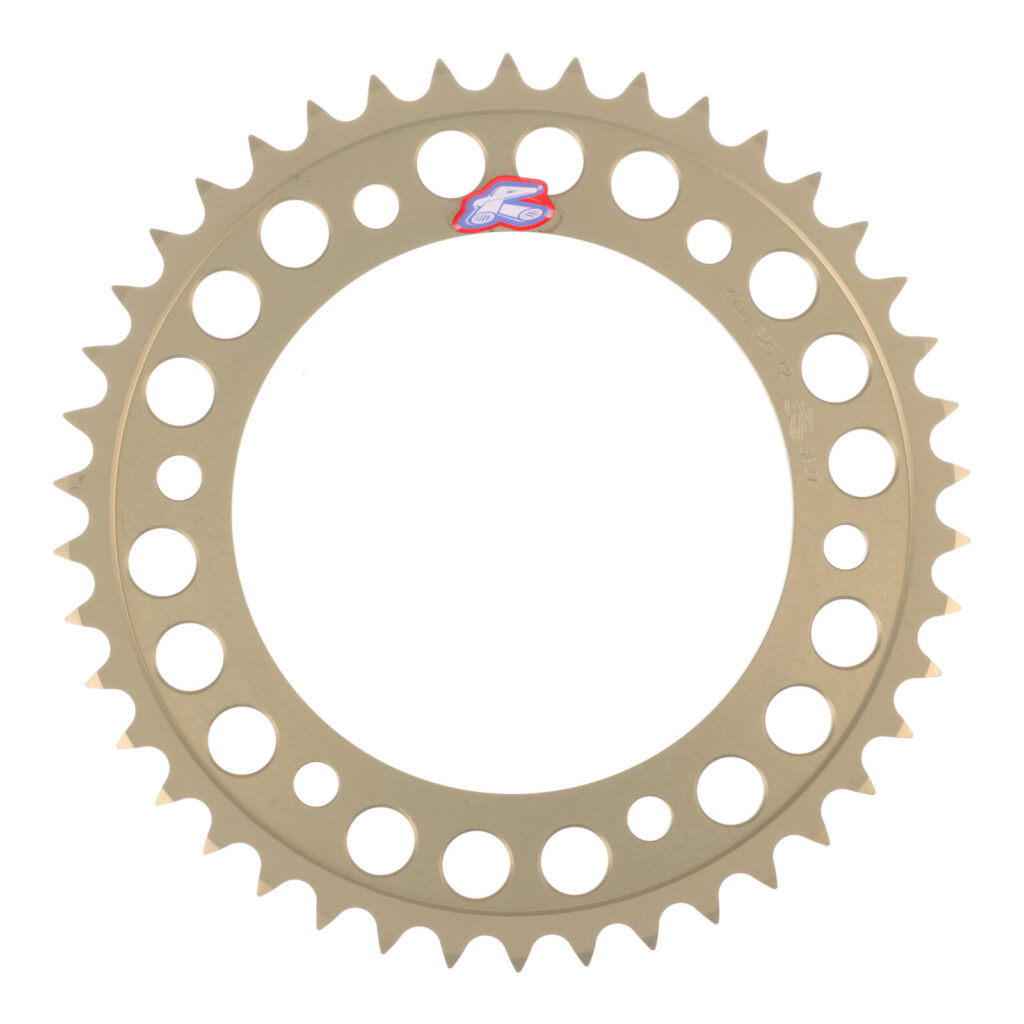 Renthal Sprocket Rear Silver 42T Alloy 7075 T6 Grooved Honda