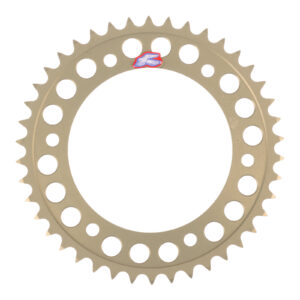 Renthal Sprocket Rear Silver 42T Alloy 7075 T6 Grooved Honda - Image 1