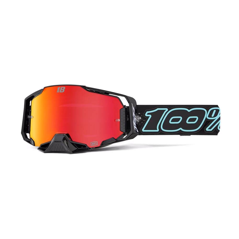 100% JettPak Armega - Armega Goggle Jett Special - HiPER Mirror Red Lens With Accessory Pack