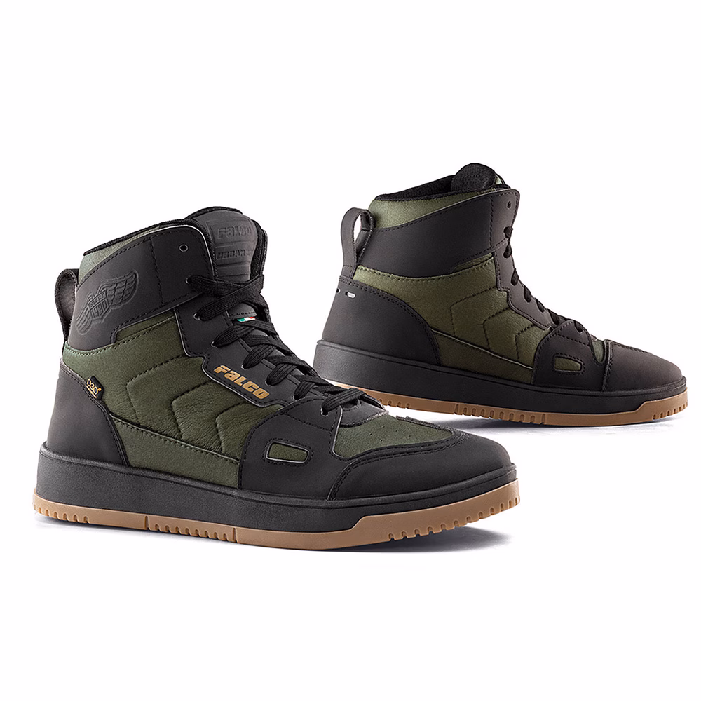 Falco Harlem Road Boots Ladies Army Green