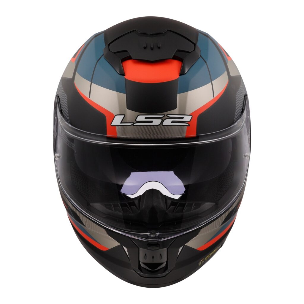LS2 FF808 Stream II Road Helmet Matte Black / Blue