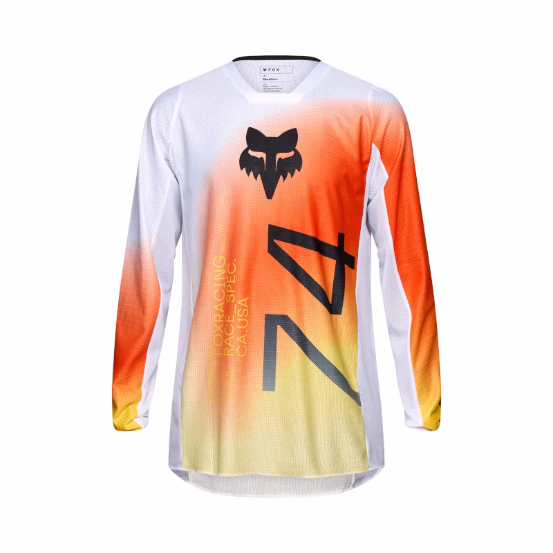 Fox 180 Air Haze Motocross Jersey White