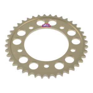 Renthal Sprocket Rear Silver 40T Alloy 7075 T6 Grooved Honda - Image 2