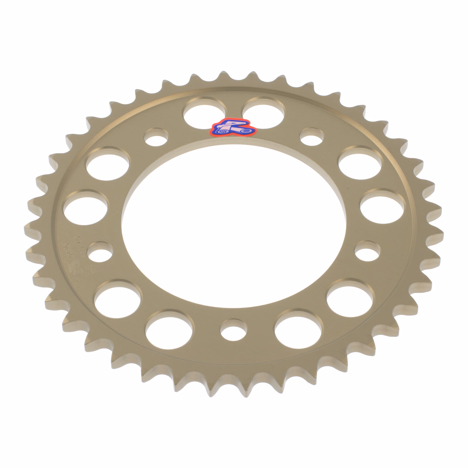Renthal Sprocket Rear Silver 40T Alloy 7075 T6 Grooved Honda - Image 2