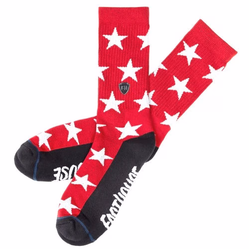 Fasthouse Liberty Socks Red