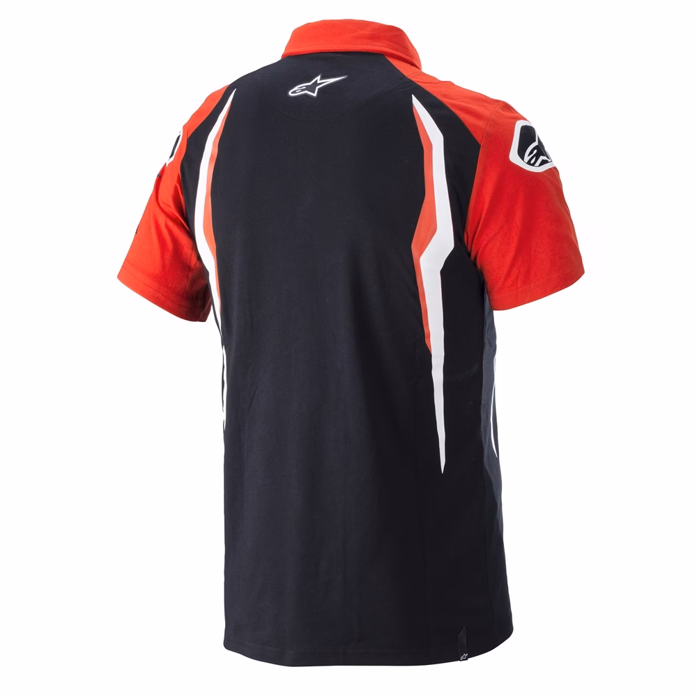 Alpinestars Honda Polo Shirt Red/Black