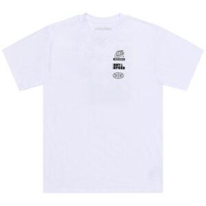 Troy Lee Designs Overload Tee White - Image 1