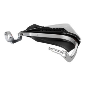 Polisport Trail Blazer Handguard with Metal Bar - Black / White - Image 2