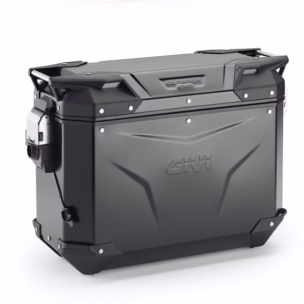GIVI CAM-SIDE PANNIER RIGHT 37LT OUTBACK EVO ALU BLACK -LOCK SEPARATE