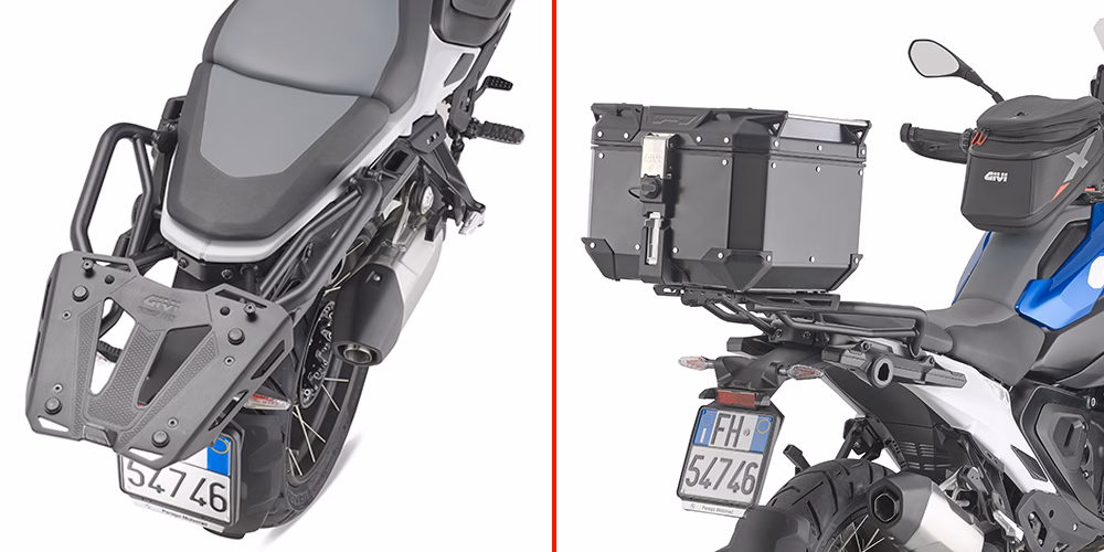 TOP BOX MOUNT NEEDS PLATE BMW R1300 GS '24-> (MUST REMOVE OE RACK)