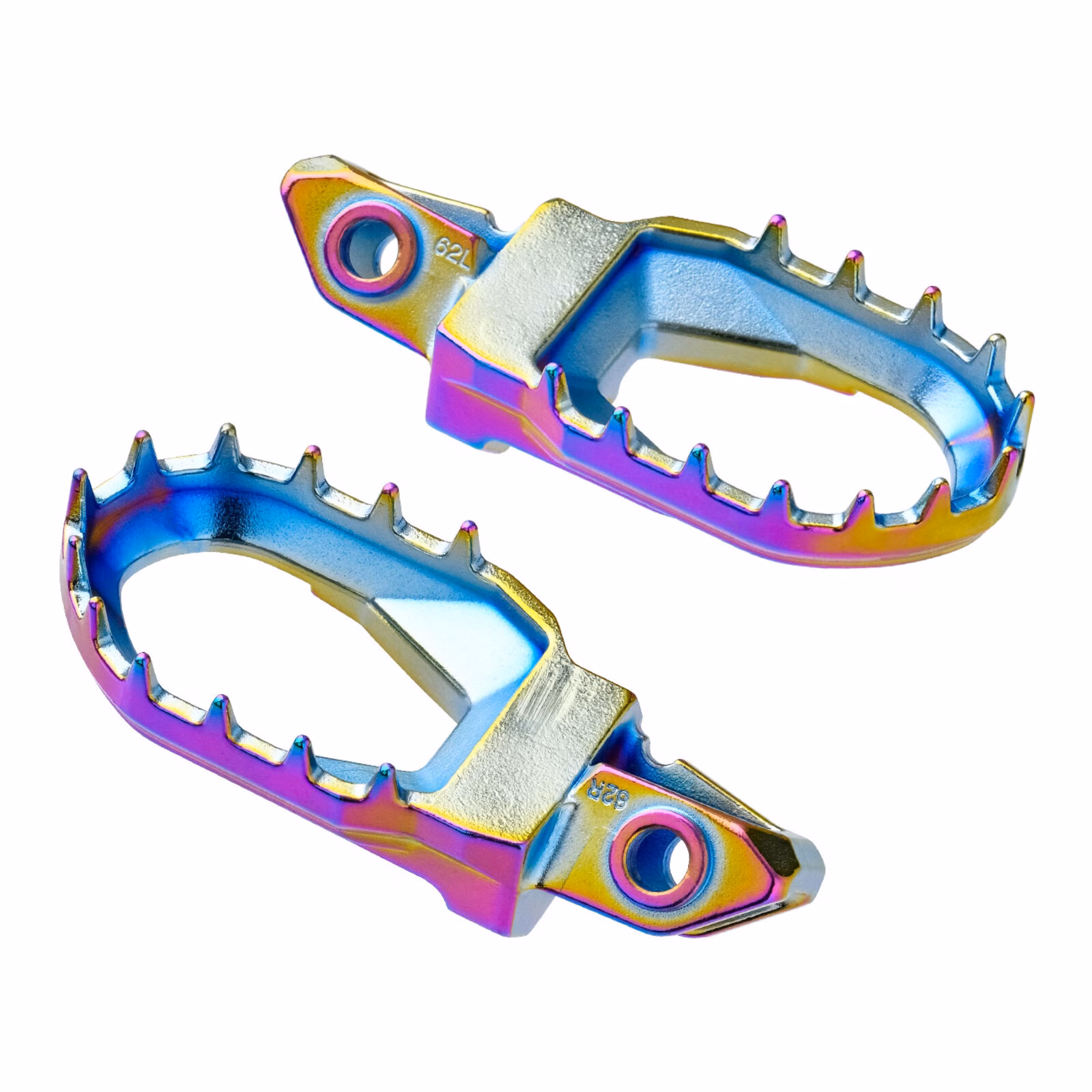 Zeta Max Foot Pegs KTM - Oil Slick - Image 1