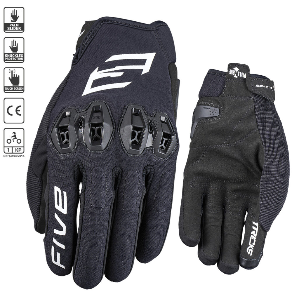 Five Tricks Motocoss Gloves Black