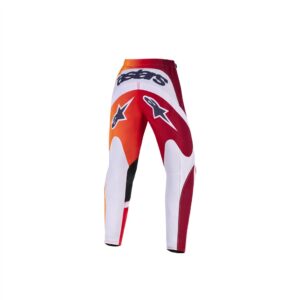 Alpinestars Fluid Portl Motocross Pants Youth Red/Light Gray/Dark Gray - Image 2