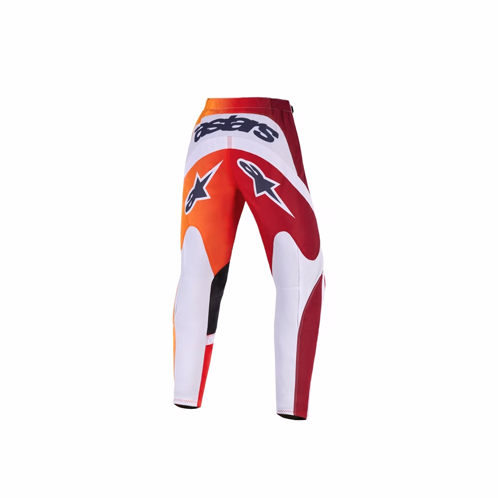 Alpinestars Fluid Portl Motocross Pants Youth Red/Light Gray/Dark Gray