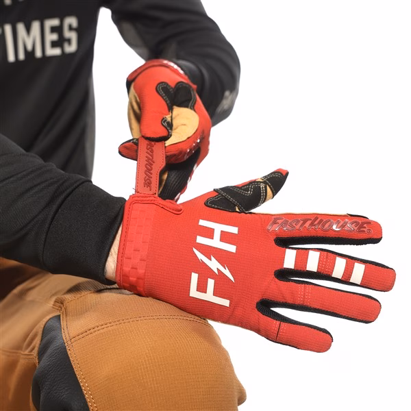 Fasthouse Speed Style Camino Motocross Glove Lava Falls
