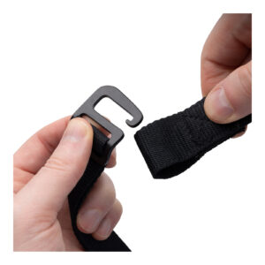Oxford Atlas G-Hook 26mm x 1.2m - Black (Pair) - Image 3