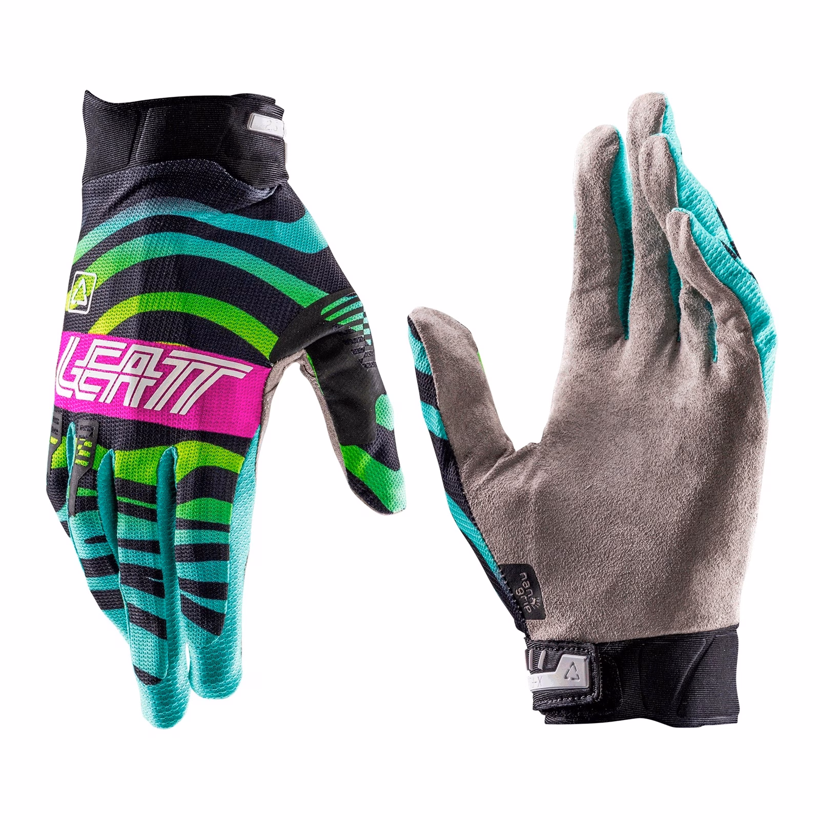Leatt 2.5 X-Flow Motocross Gloves Tiger Pink - Image 1