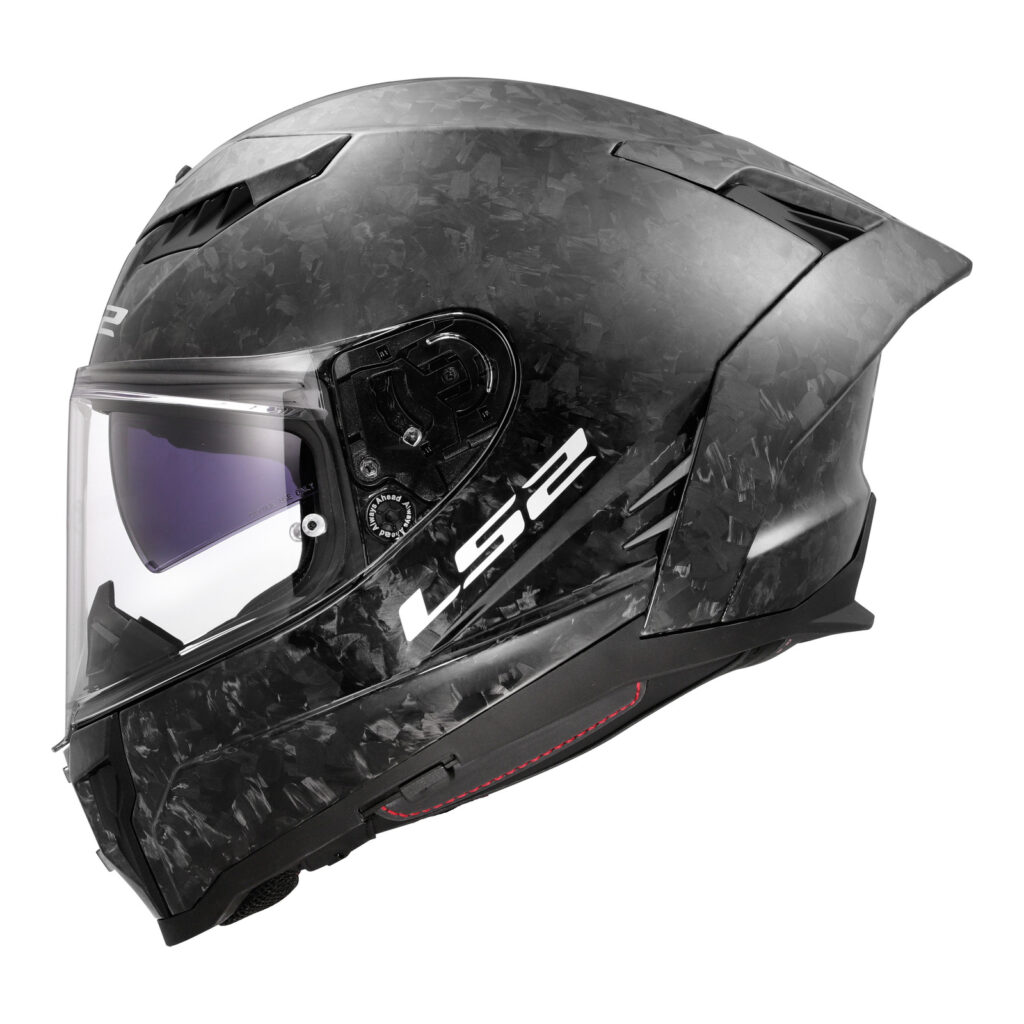 LS2 FF807 Dragon Forged Road Helmet Gloss Carbon