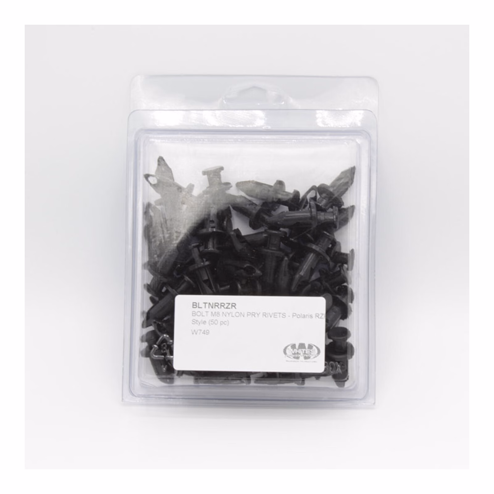 BOLT M8 NYLON PRY RIVETS - Polaris RZR Style (50 pc) - Image 2