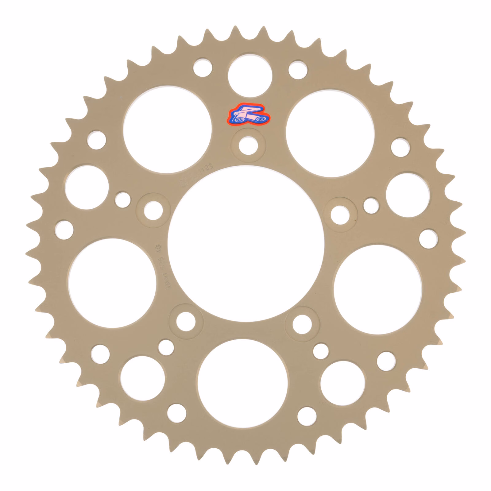 Renthal Sprocket Rear Silver 48T Alloy 7075 T6 Grooved Suzuki - Image 1