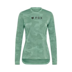 Fox Womens Ranger Tru Dri LS Jersey Pine Green - Image 1