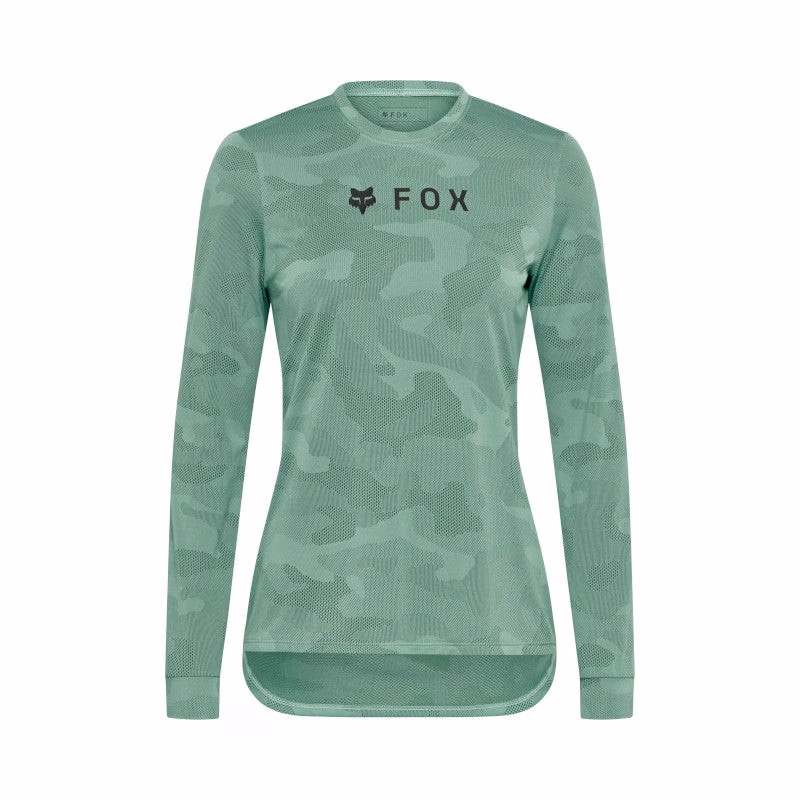 Fox Womens Ranger Tru Dri LS Jersey Pine Green