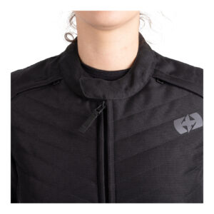 Oxford Valencia 3.0 Waterproof Dry2Dry Women's Textile Road Jacket - Black - Image 8