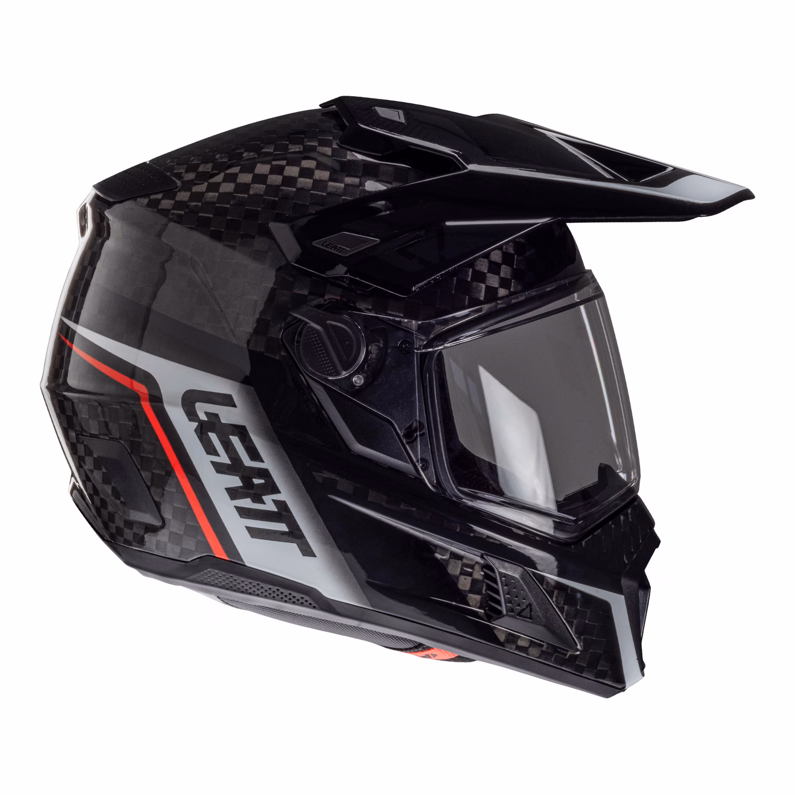 Leatt 9.5 Adventure Helmet Kit - Carbon - Image 6