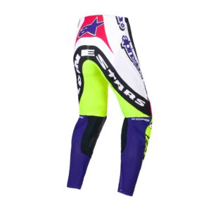 Alpinestars Supertech Limited Edition Dirt Studios Pant White/Purple/Yellow - Image 2
