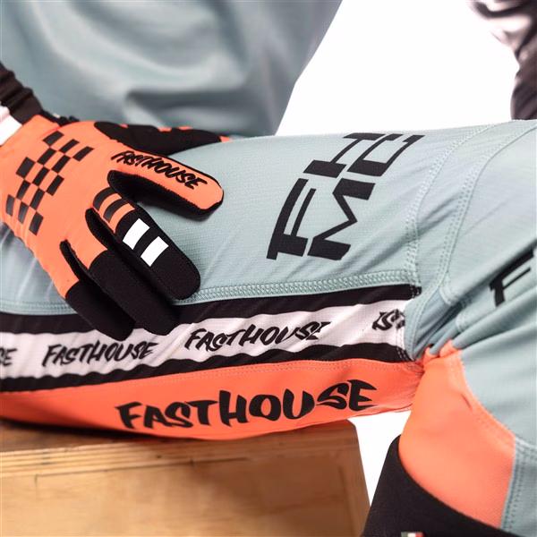 Fasthouse Elrod Formula Motocross Pants Oceanic Mint/Hyper Coral
