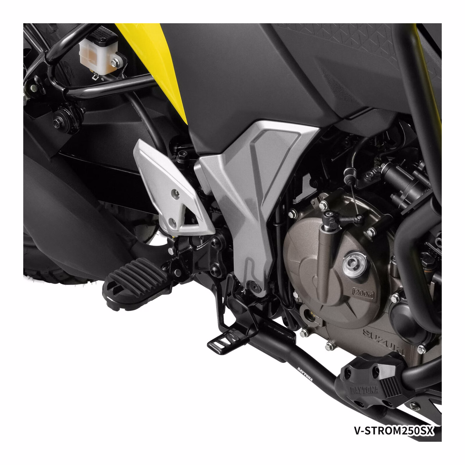 Zeta Adventure Foot Pegs V-Strom – Black - Image 4