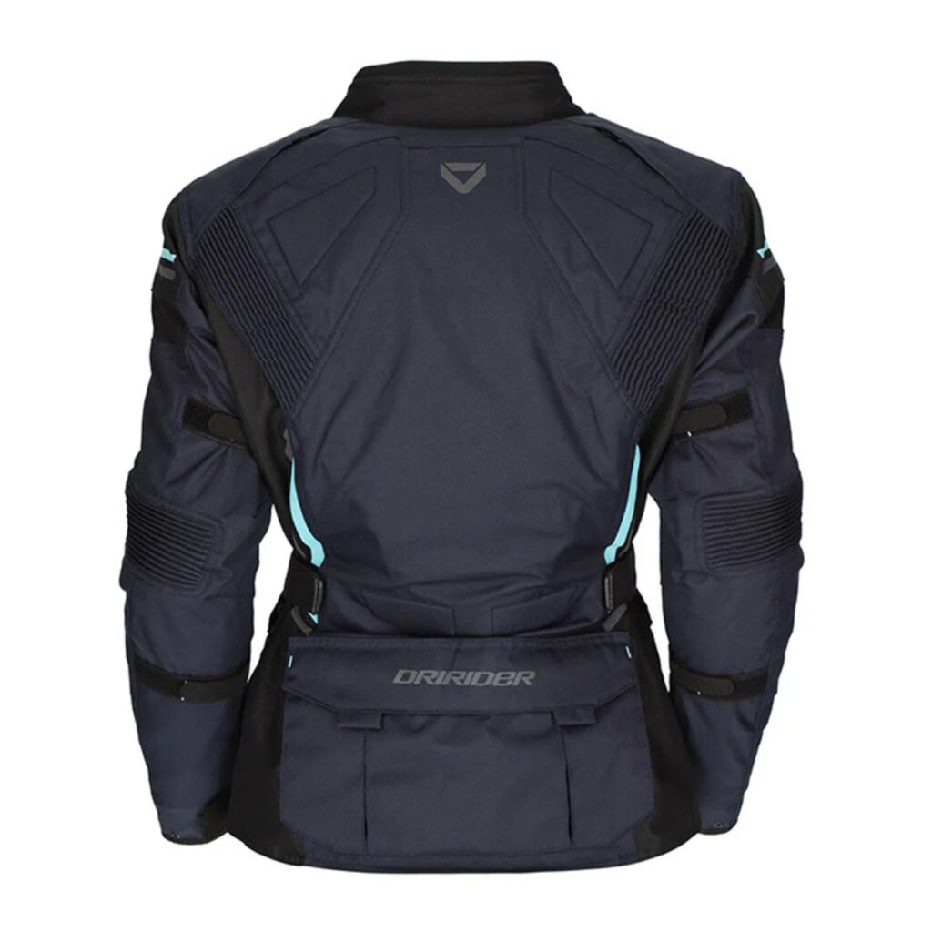 Dririder Compass 4 Road Jacket Ladies Navy/Sky Blue