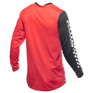 Fasthouse Carbon Method Motocross Jersey Red/Black - Image 2