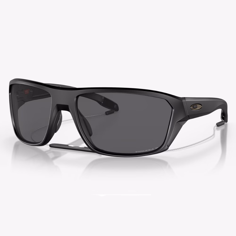 Oakley Split Shot Sunglasses Matt Black w/ Prizm Black Pol. Lens