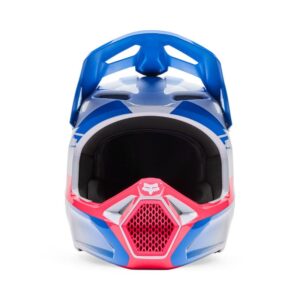 Fox V1 Collect Motocross Helmet Blue/Pink - Image 3