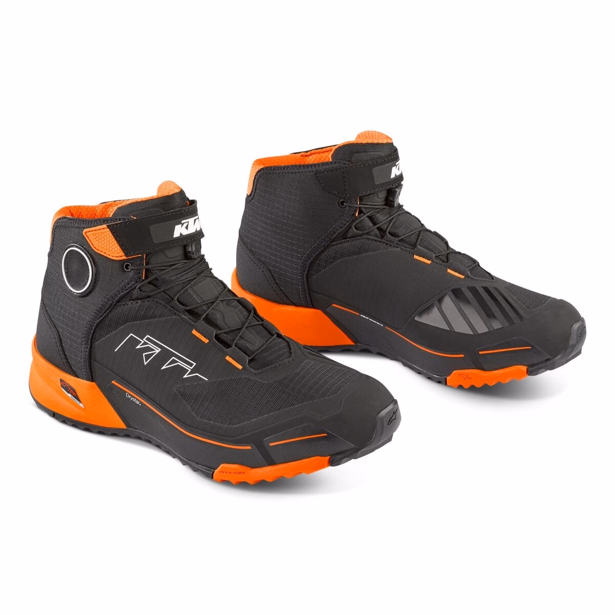 KTM CR-X Drystar Road Shoes Orange/Black - Image 1