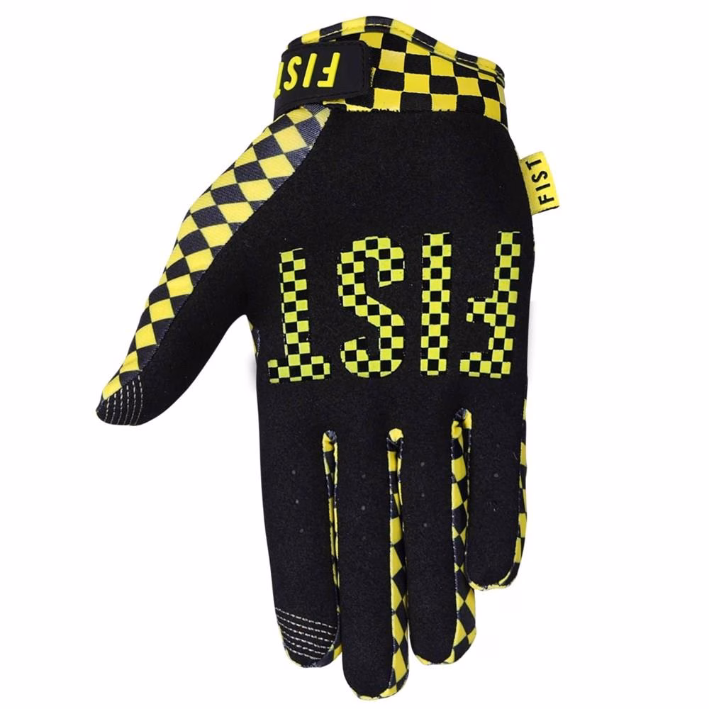 Fist Yella Check Gloves