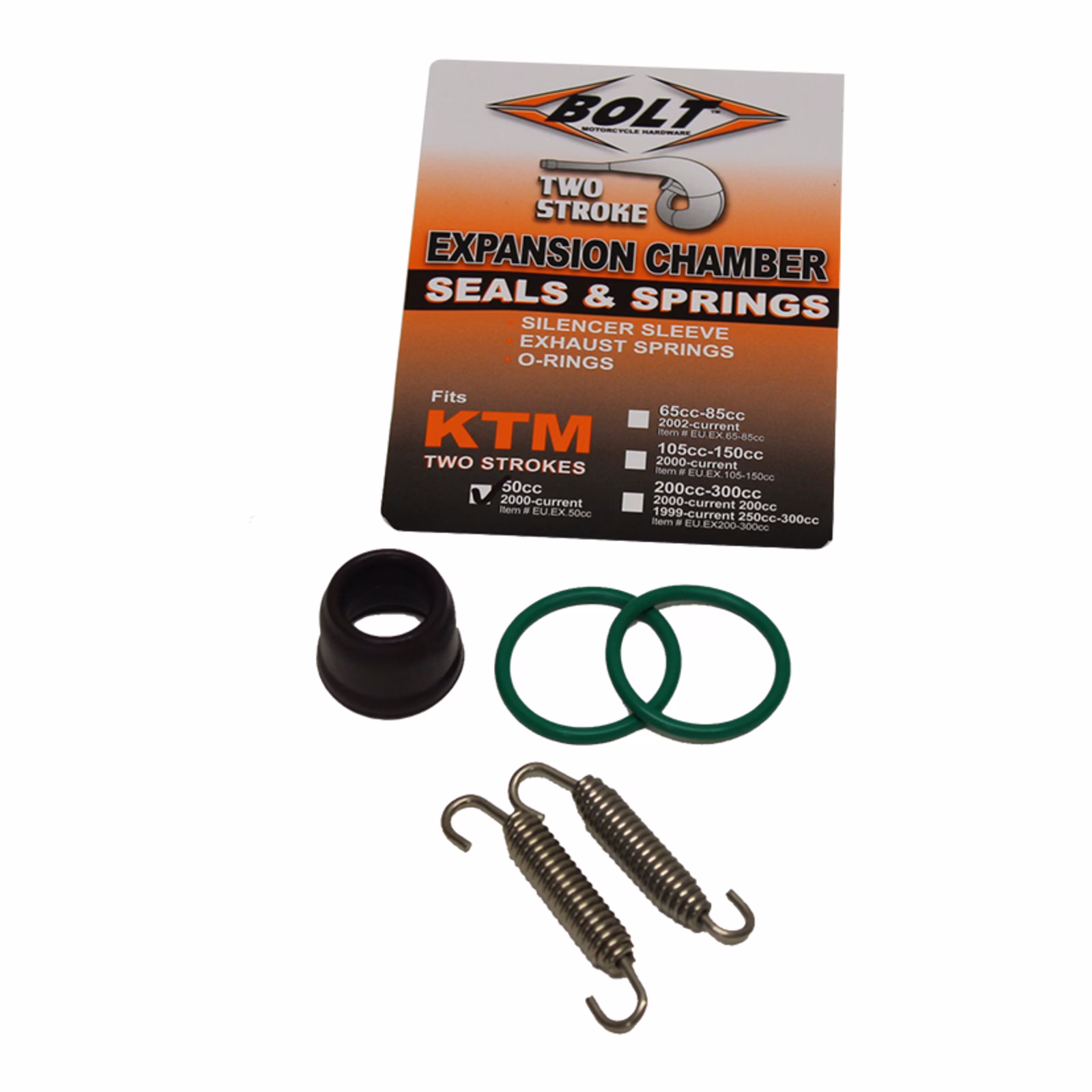 BOLT EXHAUST O-RING PACK KTM 50SX 02- - Image 1
