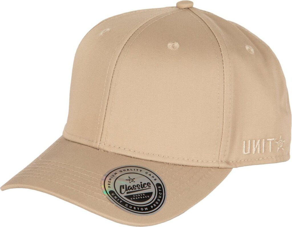 Unit Classic Snapback Cap Khaki